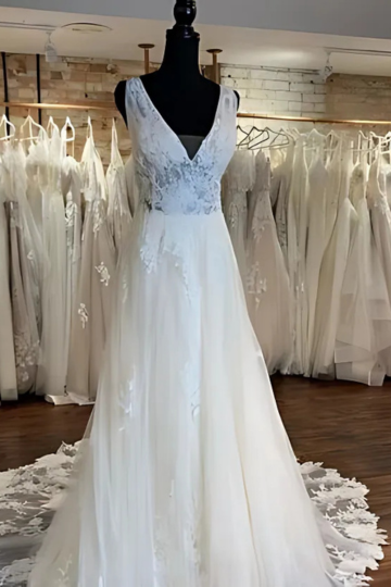 white jp private line designer wedding dress