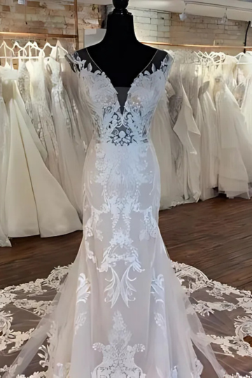 white jp private line designer wedding dress