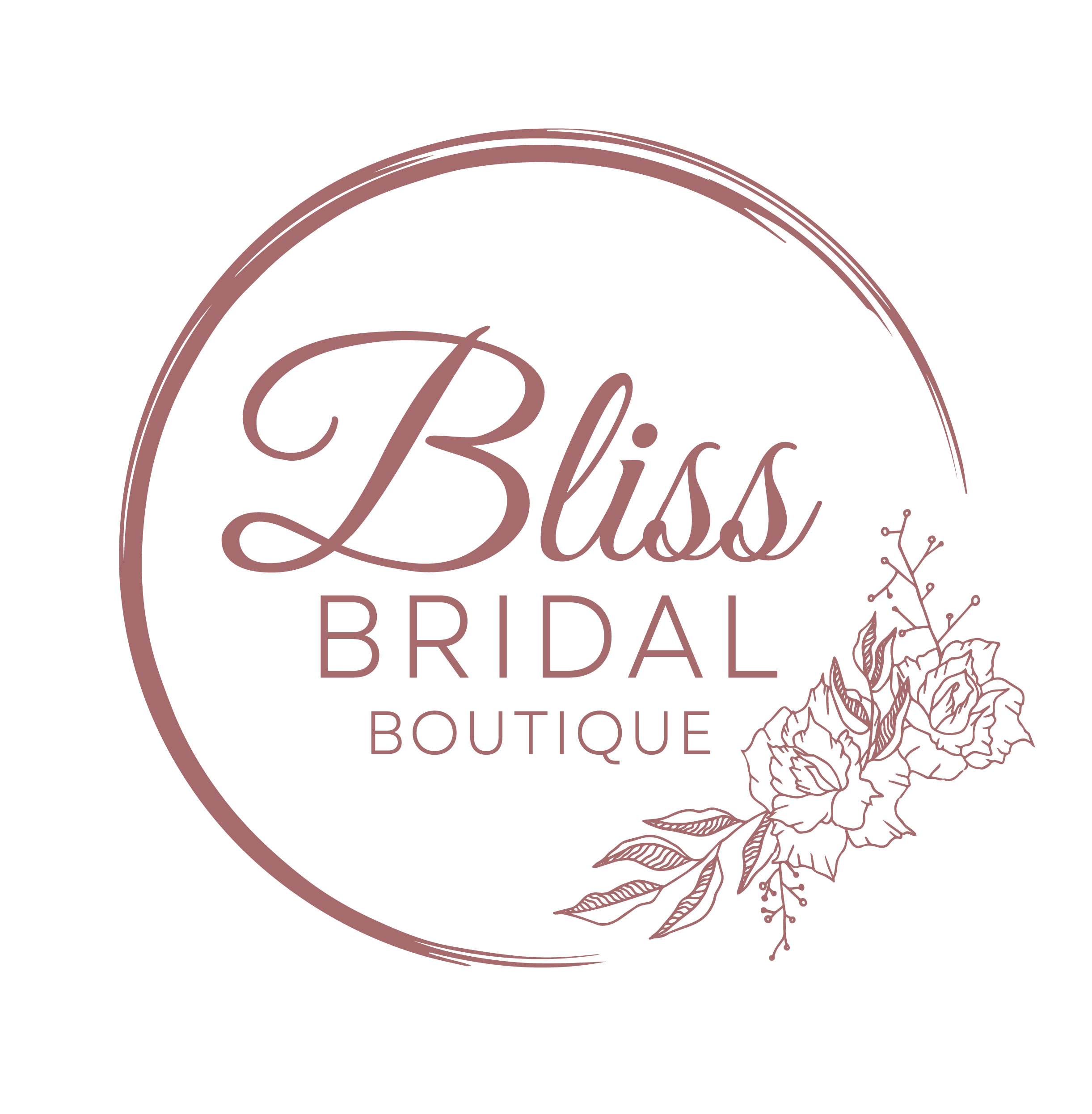 Bliss Bridal Boutique logo no background